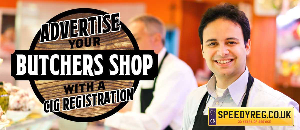 Advertise your butchers shop with a CIG registration