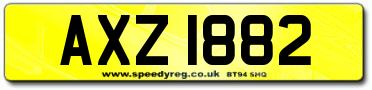 AXZ Number Plates are out!!