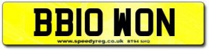 Big Brother Number Plates