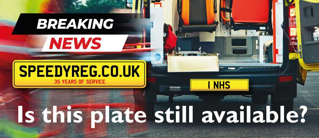 BREAKING NEWS – Has 1 NHS Plate sold for £150,000?