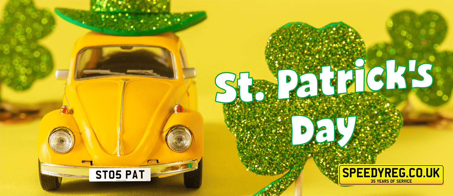 Celebrate St Patrick’s Day with a ‘Lucky’ Irish Number Plate!