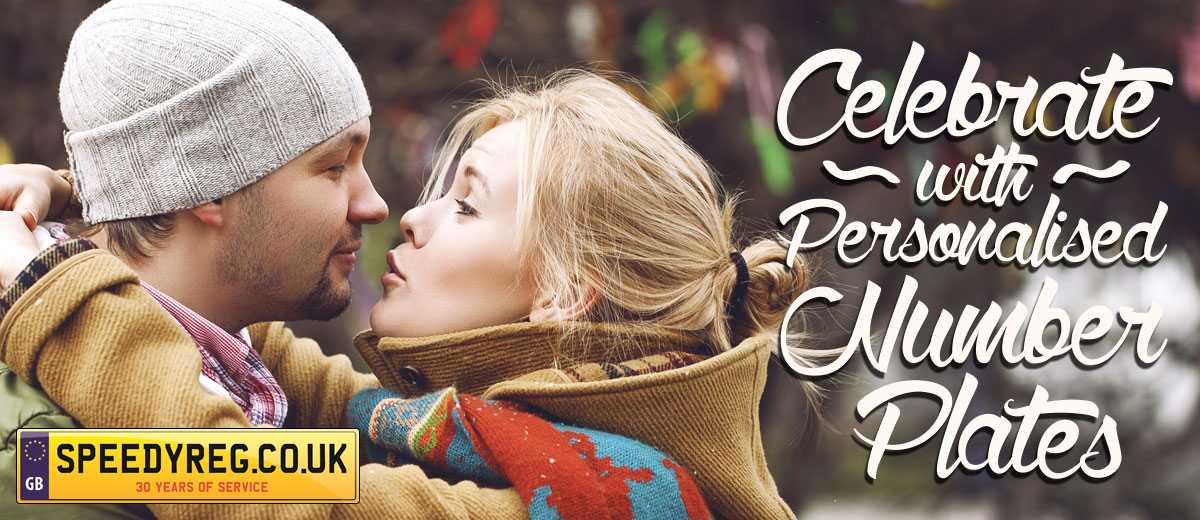 Celebrate with a Personalised Number Plate