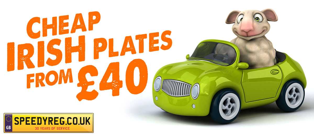 Cheap Irish Plates from £40?