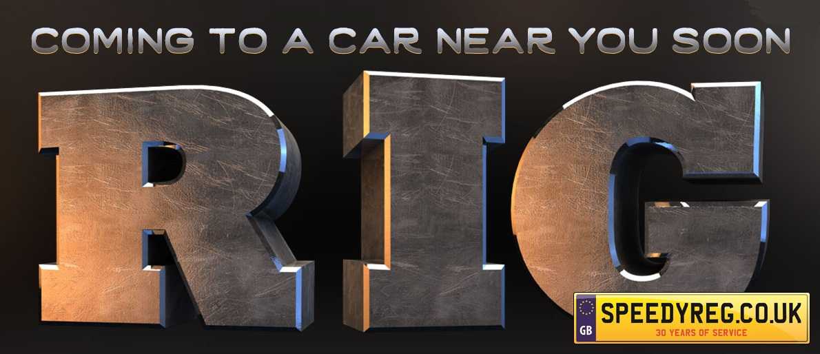 Coming to a Car near you soon... RIG