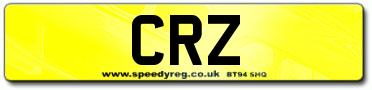 CRZ Registrations