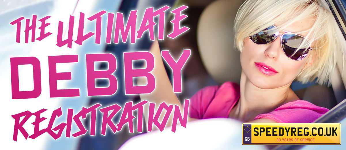 DEB 7H,  New Debbie number plates available