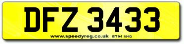 Number Plates