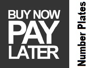 You can purchase Number Plates on Finance?