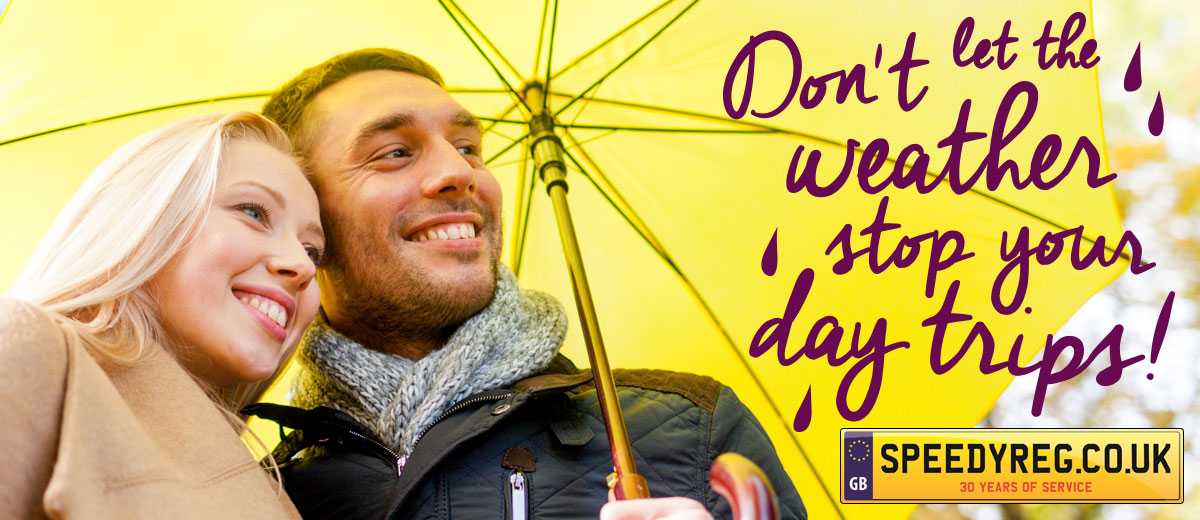 Don't let the weather stop your day trips!