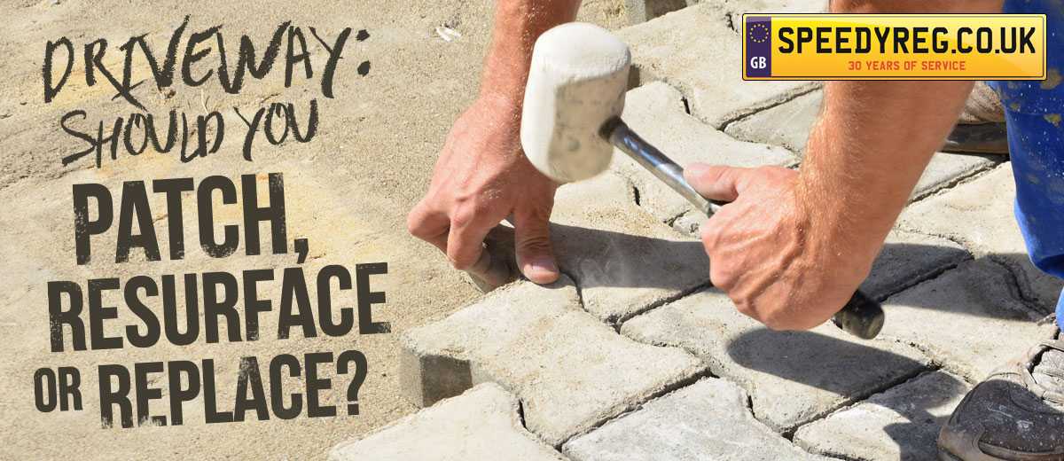 Driveway: Should you patch, resurface or replace?
