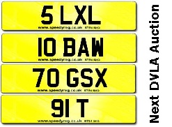 DVLA Auction