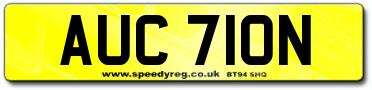 DVLA Online Auction Results