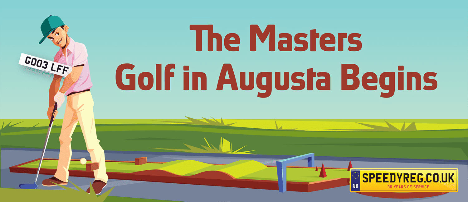 Will you be Watching the US Masters 2019? How About a TEE plate?