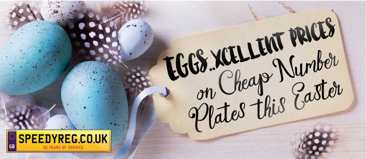 Eggscellent Number Plates