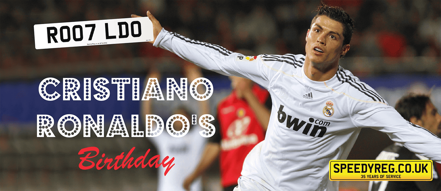 Happy Birthday Cristiano Ronaldo!