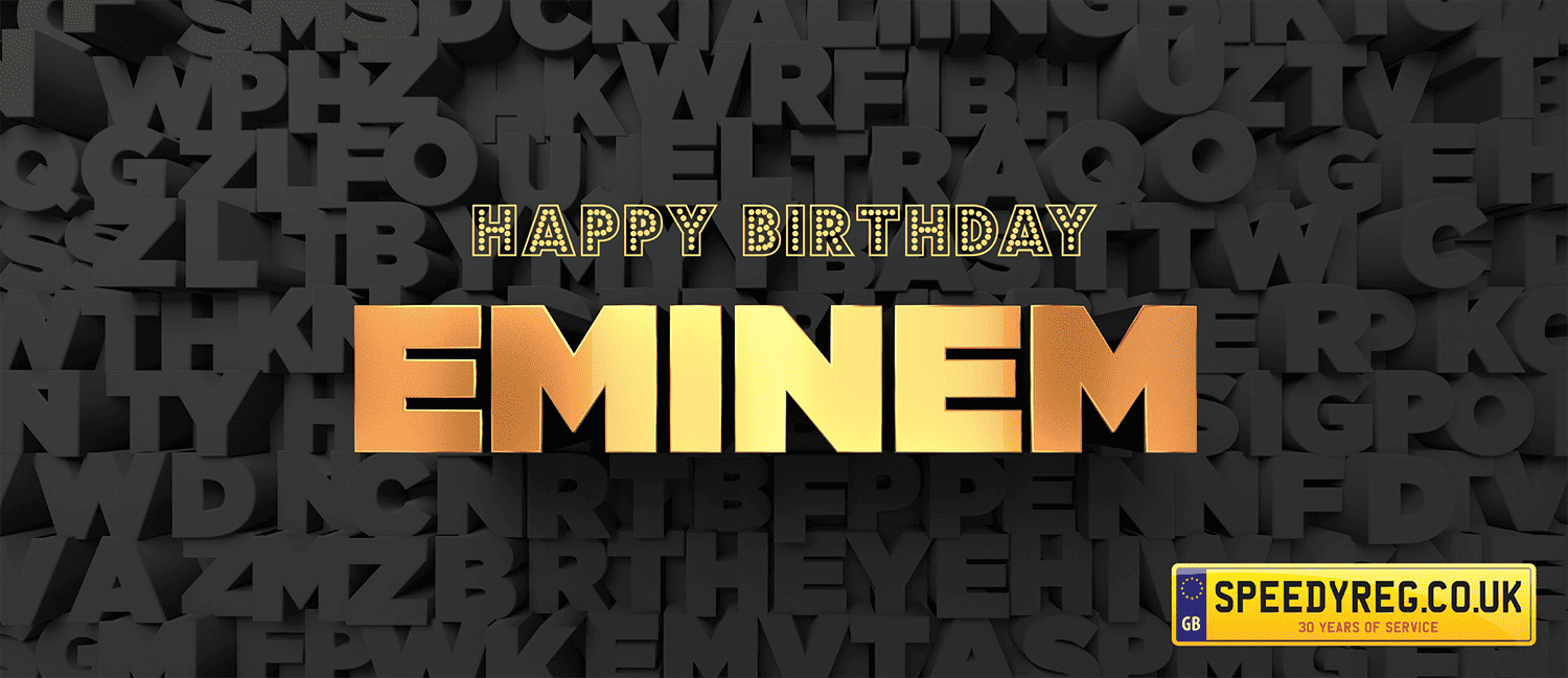Happy Birthday Eminem!