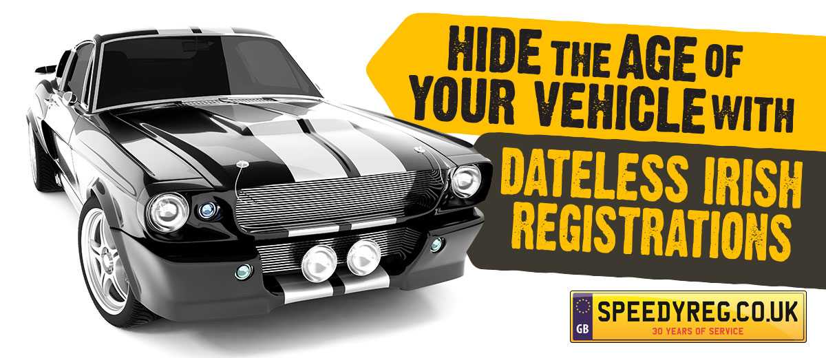 Hide the Age of your Vehicle with Dateless Irish Plates
