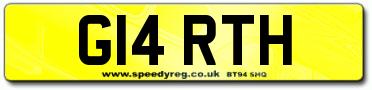 History of GB mainland Number plates
