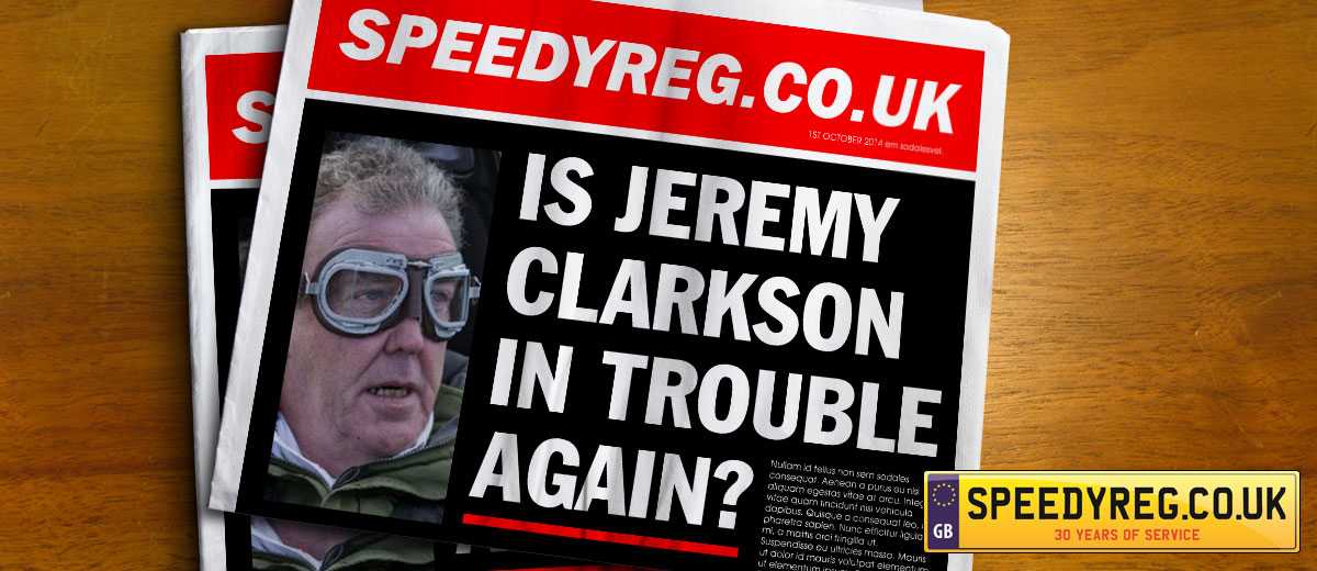 Is Jeremy Clarkson in trouble AGAIN?