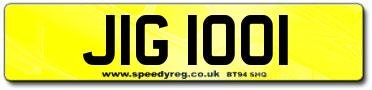 JIG Number plates are here!!!