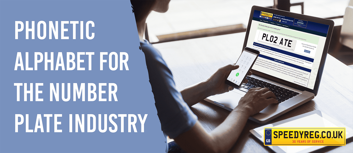 Learn the Phonetic Alphabet to make sure you get the Plate you Want!