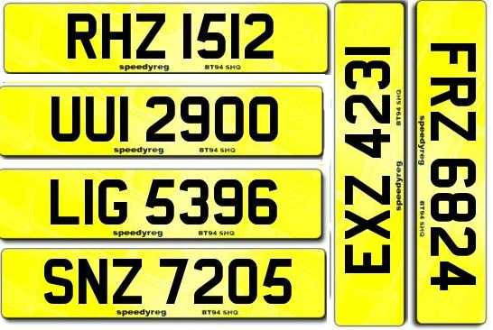 Looking for a Cheap Number Plate?
