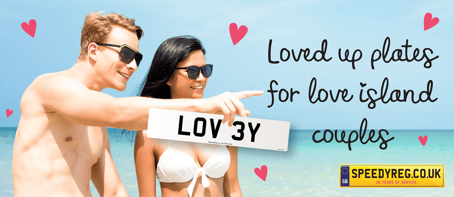 Loved Up Plates for Love Island Couples