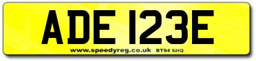 New Personalised Number Plates in Stock today