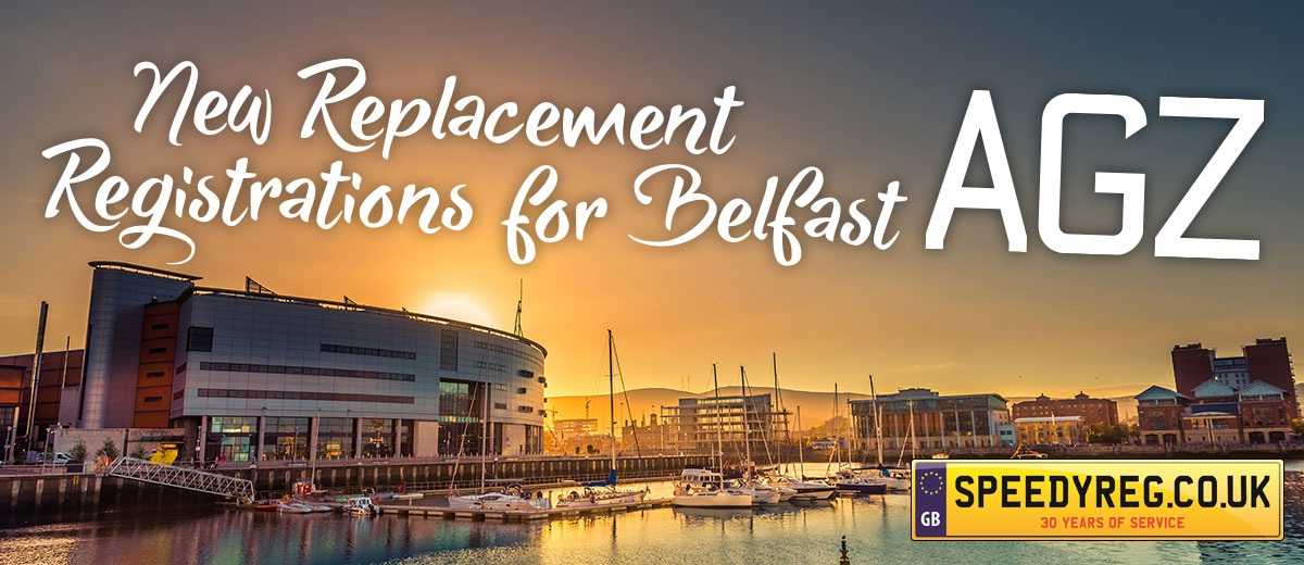 New replacement registrations for Belfast...AGZ