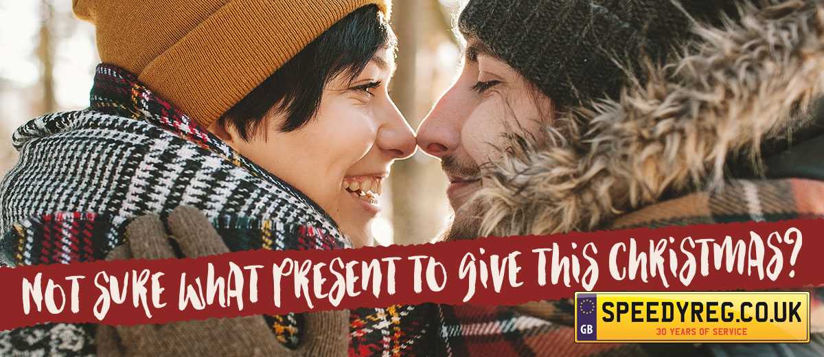 Not sure what present to give this Christmas? How about a number plate?