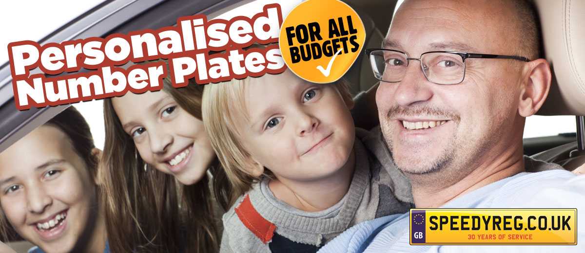 Personalised Number Plates for all Budgets