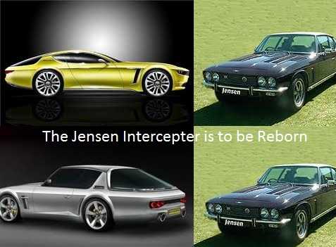 The Jensen Interceptor being reborn