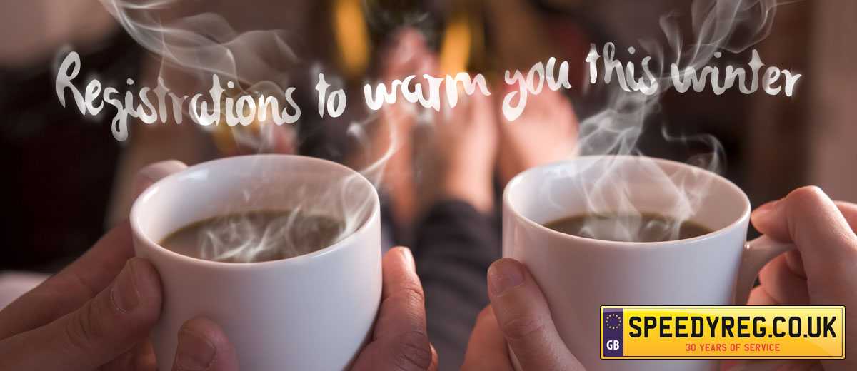 Personalised Registrations to warm you this winter