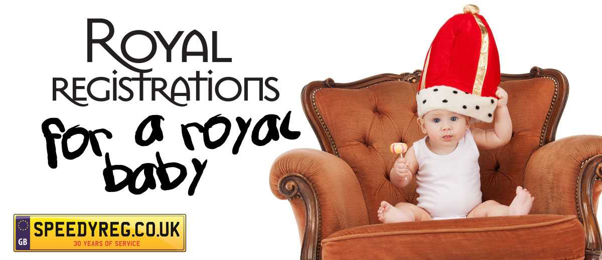 Royal registrations for a royal baby