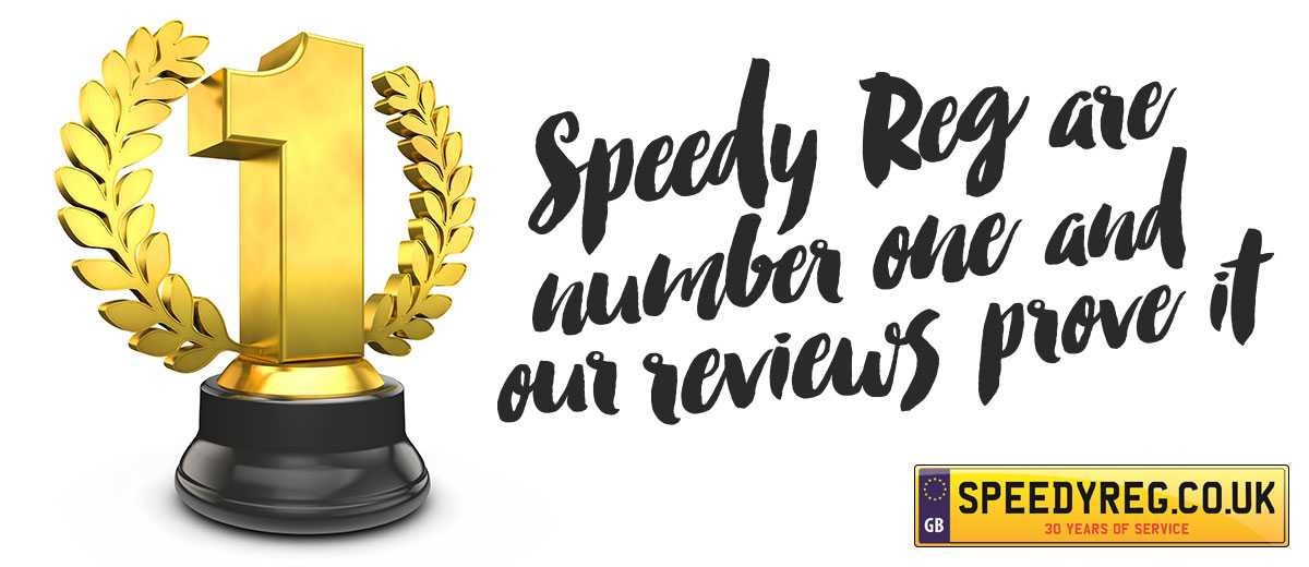 Speedy Reg are number one! Our reviews prove it.