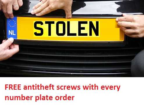 Stolen number plates used in fuel theft.....