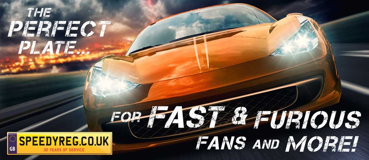 The Perfect Plate for Fast & Furious Fans and more!