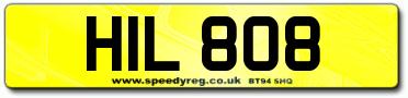 The Ulitmate Bob Hill Number Plates!