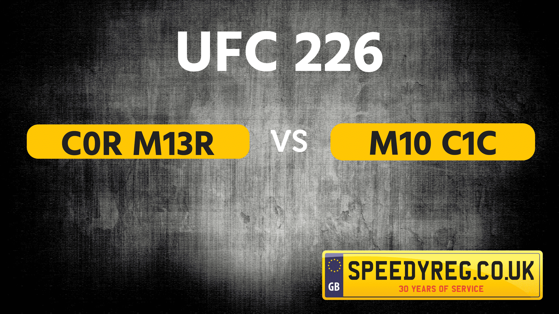 UFC 226 – Miocic VS Cormier