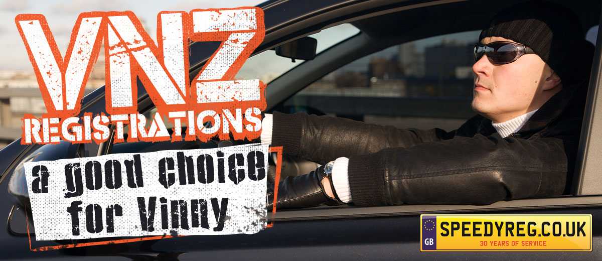 VNZ registrations - a good choice for Vinny