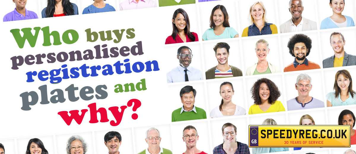 Who buys personalised registration plates and why?