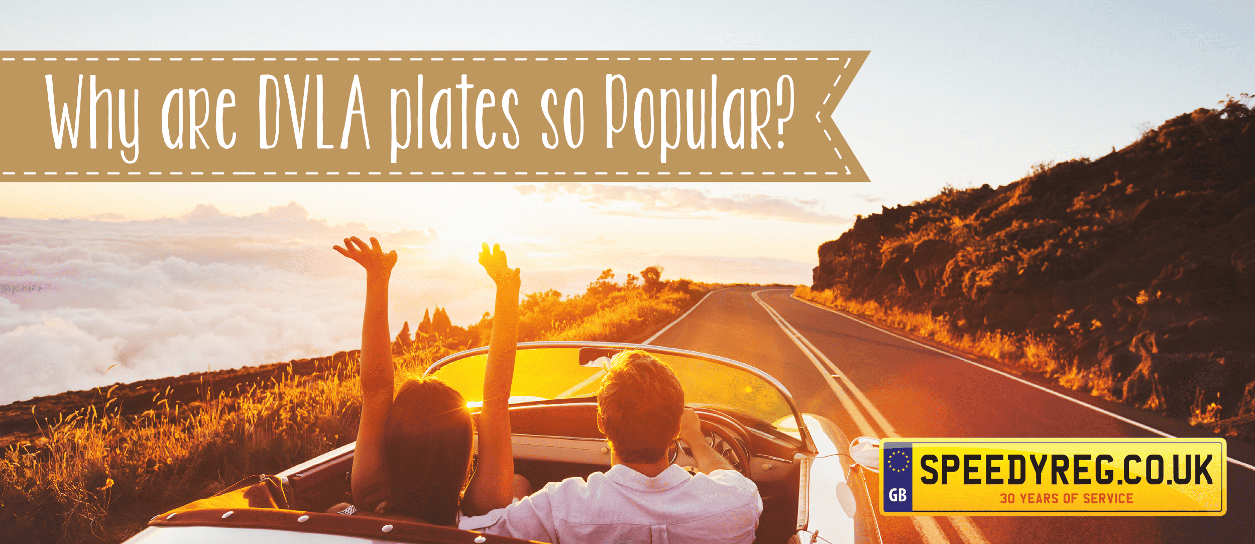 Why are DVLA plates so popular?