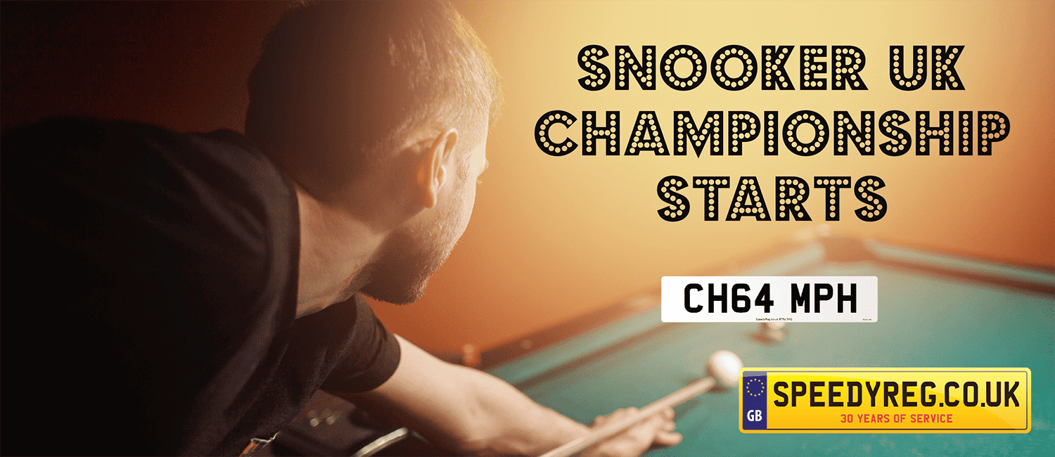 Will You Be Cue-ing Up For our Snooker Championship Plates?