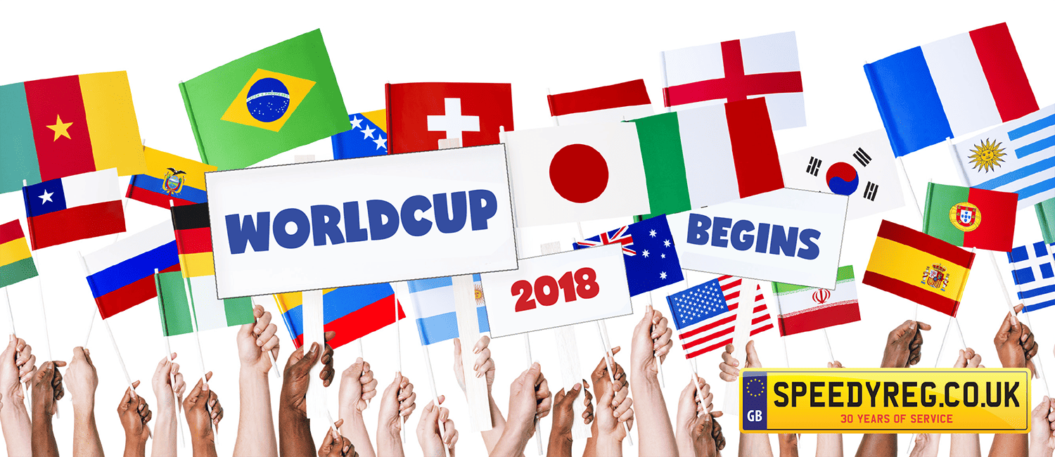 World Cup 2018 is Here!  Show your Support with a Football Plate!