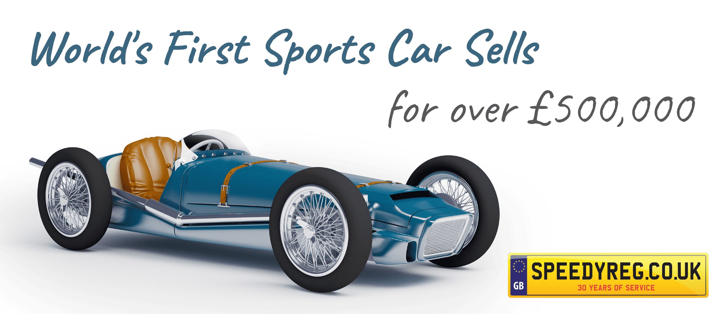 World's First Sports Car Sells for over £500,000