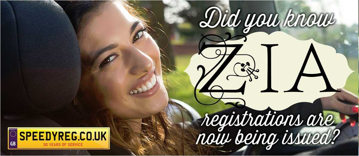 ZIA number plates